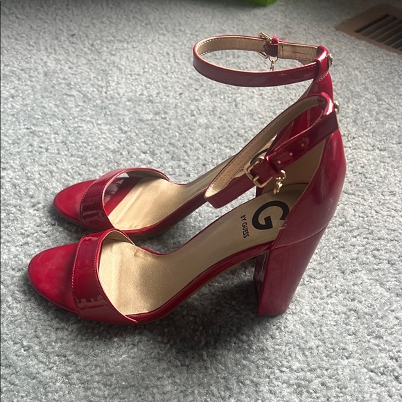 G by Guess Red High Heels - Picture 2 of 6